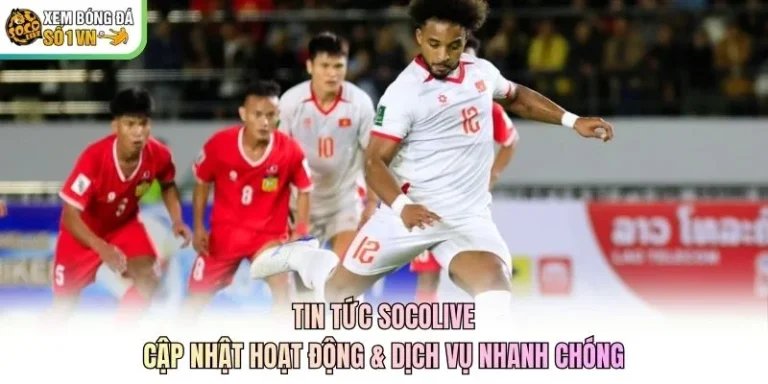 Tin Tức Socolive | Cập Nhật Hoạt Động & Dịch Vụ Nhanh Chóng