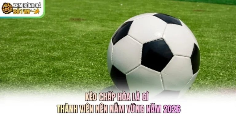 Kèo Chấp Hòa Là Gì - Thành Viên Nên Nắm Vững Năm 2026